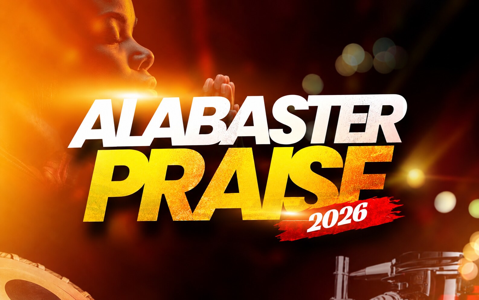 Alabaster Praise event banner